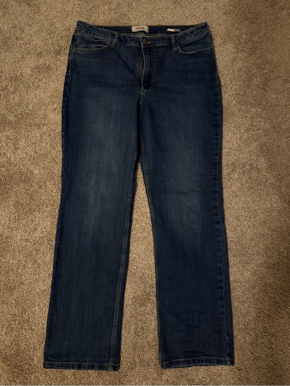Wrangler High Rise True Straight Leg Women's Jeans